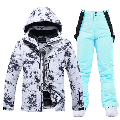 Women's Warm Two-Piece Ski Suit