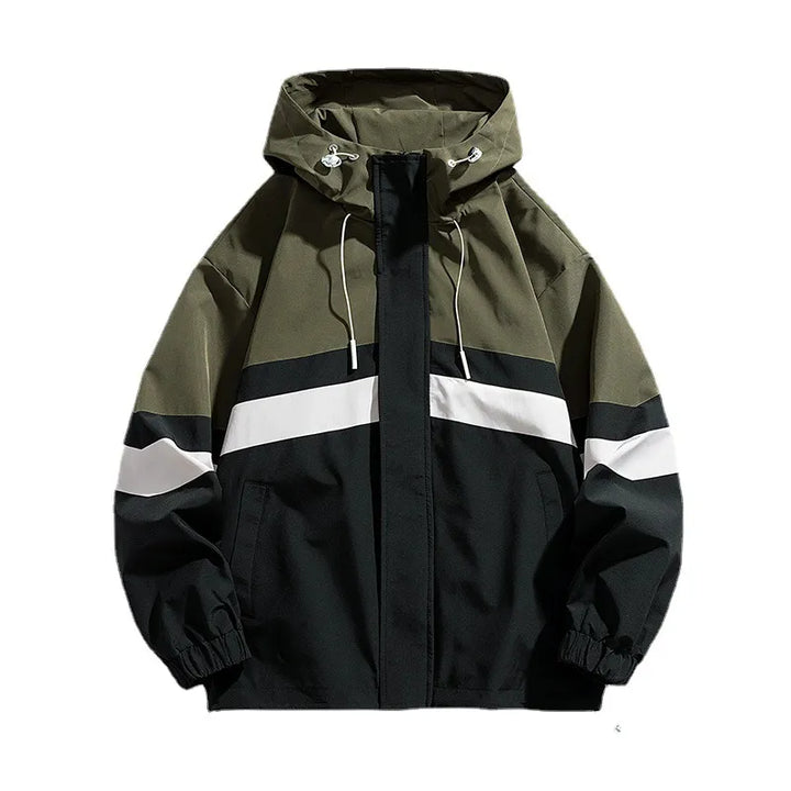 Herren Kapuzenjacke Outdoor Funktionell - IdealeKleiden