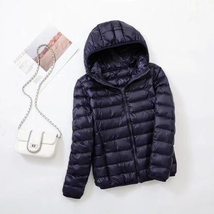 Hooded Down Jacket Warm Winter