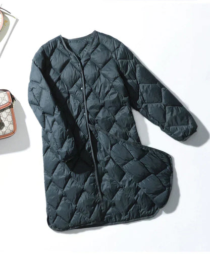 Women's Winter Jacket Long Coat Zipper