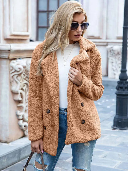 Soft Women's Jacket Teddy Coat Winter