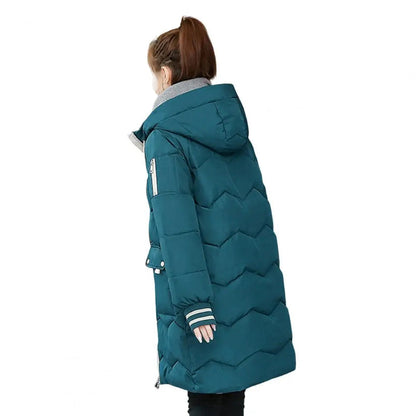 Long Women's Jacket Warm Lined Winter