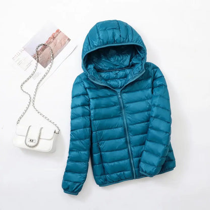 Hooded Down Jacket Warm Winter