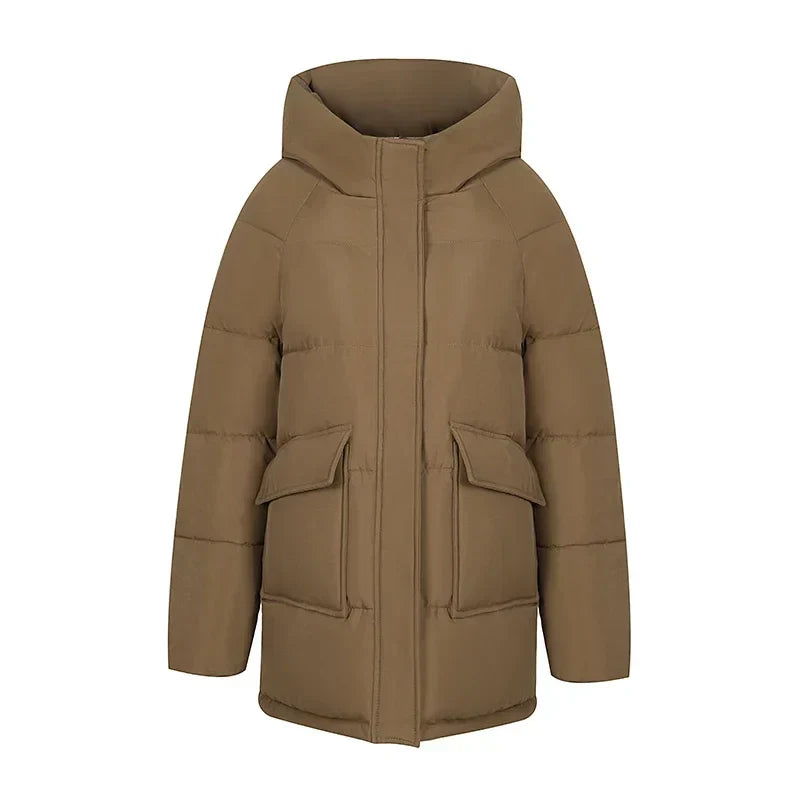 Elegant Women's Parka Jacket