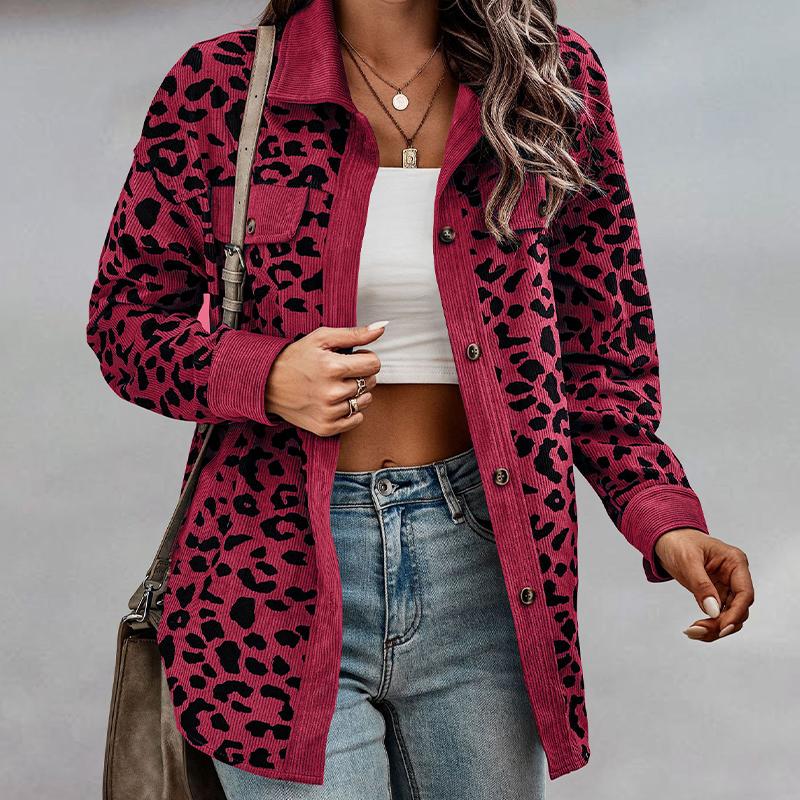 Fashionable Leopard Jacket Trendy Design
