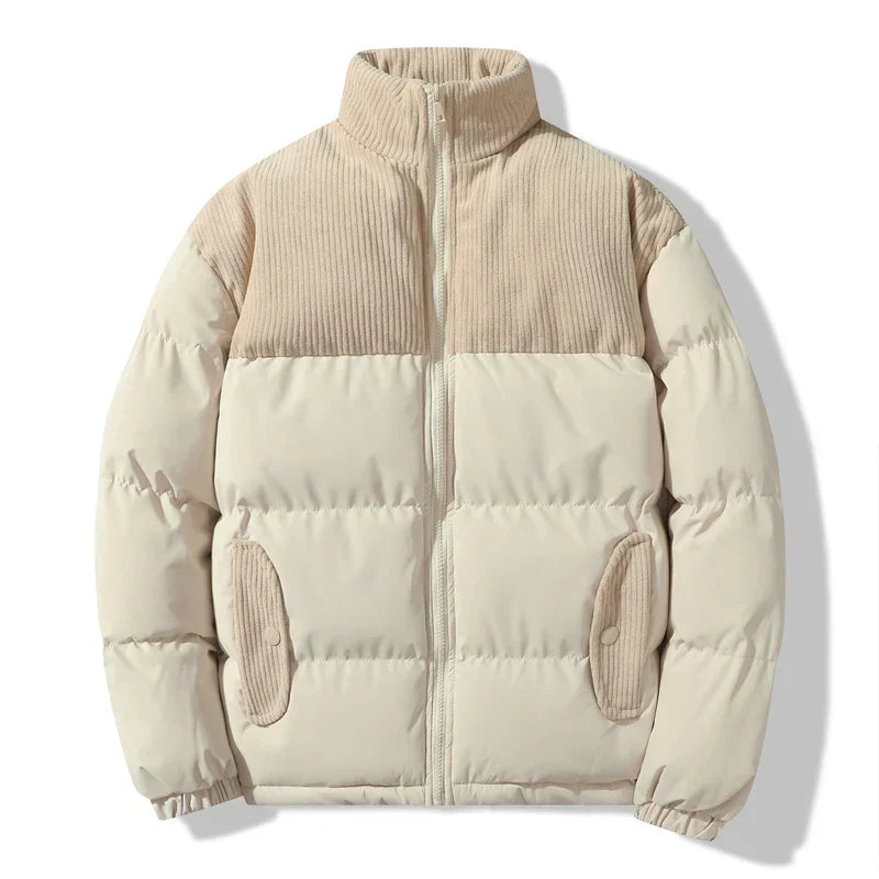 Gepolsterte Unisex-Jacke Corduroy Style - IdealeKleiden
