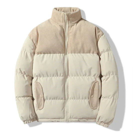 Gepolsterte Unisex-Jacke Corduroy Style - IdealeKleiden