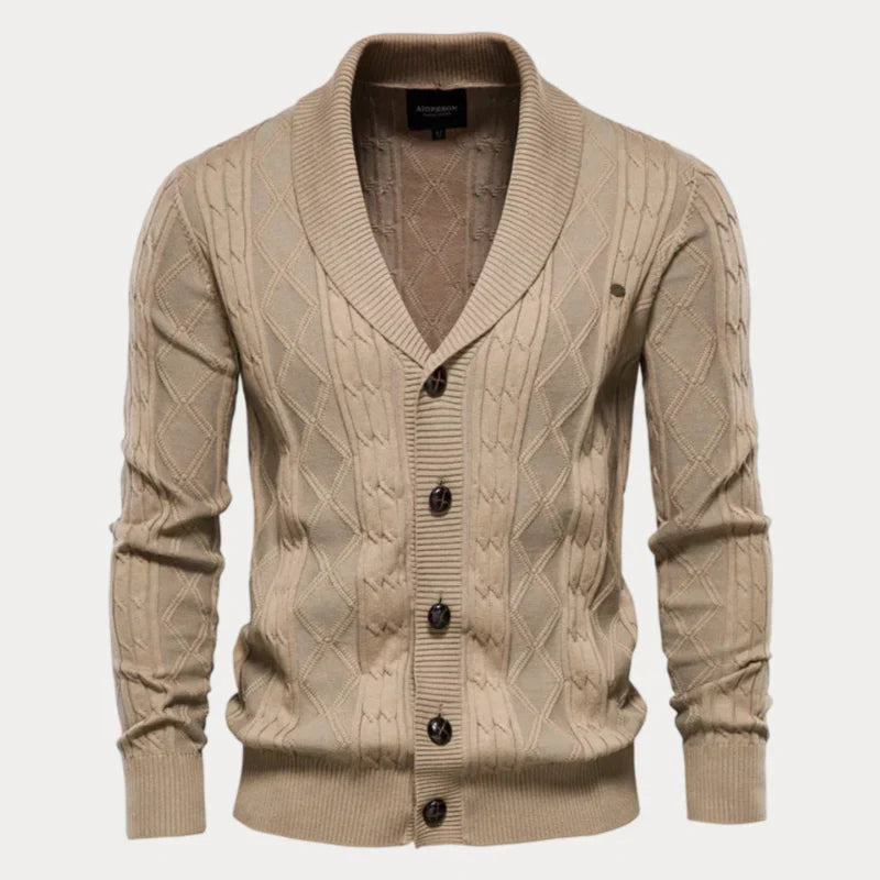 Herren Strickjacke Warm Bequem Knöpfe