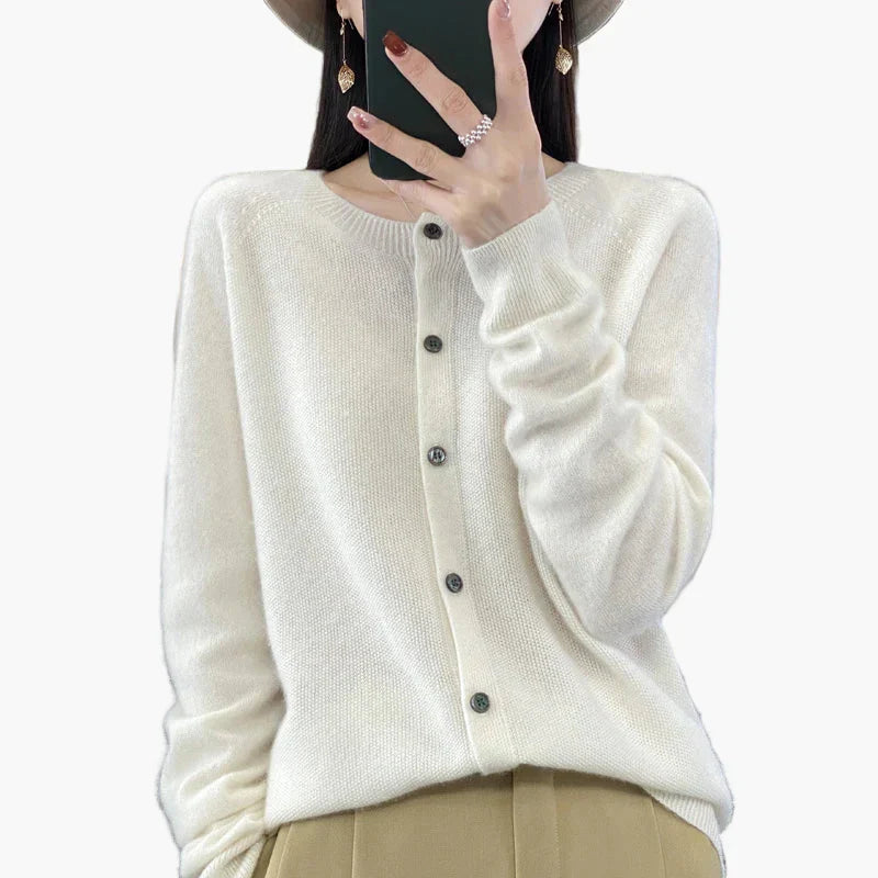 Elegant Knitted Cardigan for Women
