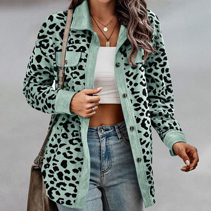 Fashionable Leopard Jacket Trendy Design