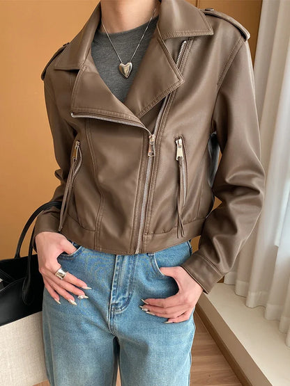 Stylish Women's Jacket Heartbeats Design