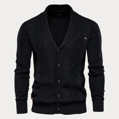 Herren Strickjacke Warm Bequem Knöpfe