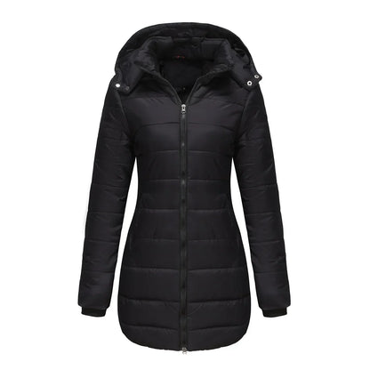 Women's Warm Hooded Winter Puffer Coat