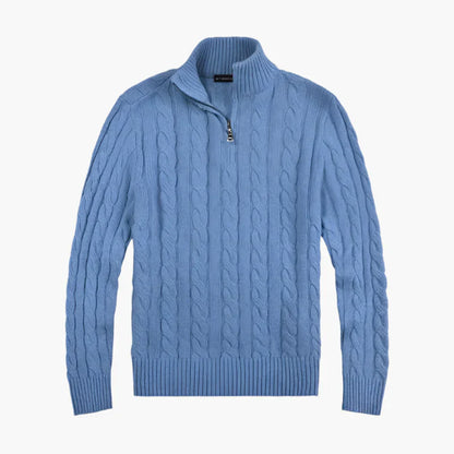Elegant knitted sweater Cable knit Casual look