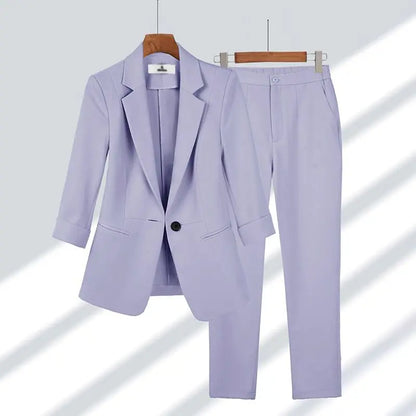 Elegant Two-Piece Women's Suit