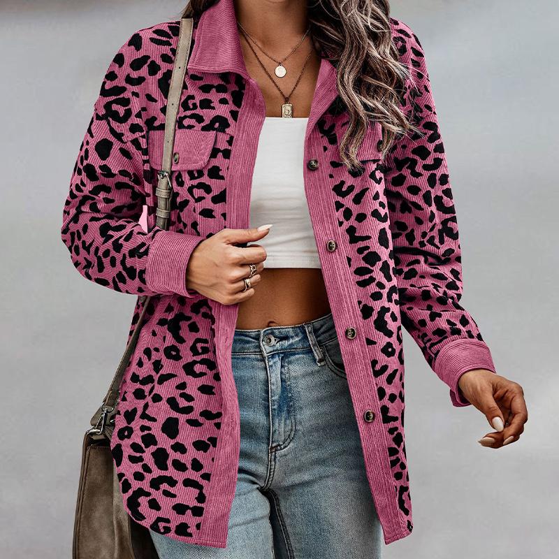 Fashionable Leopard Jacket Trendy Design
