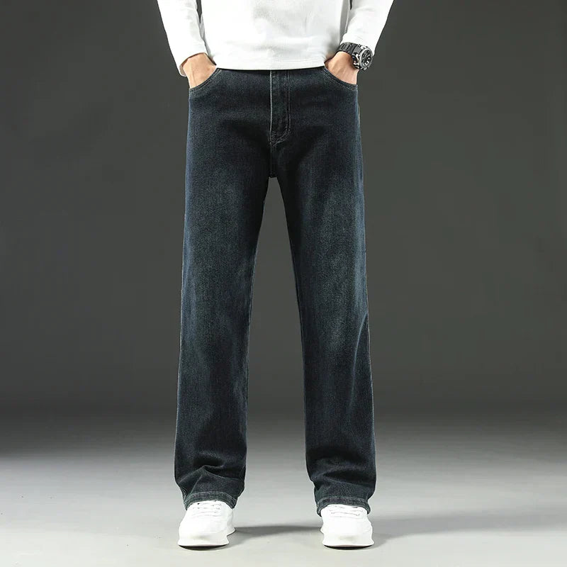 Men's Comfortable Relaxed Fit Jeans