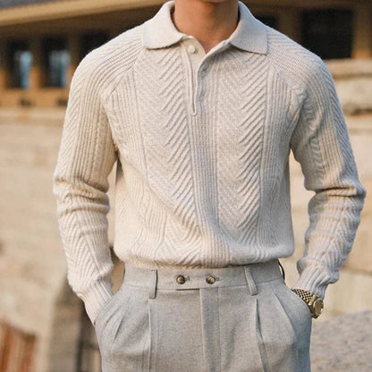 Andreas - Bequeme Strickpulli Relaxed Fit - IdealeKleiden