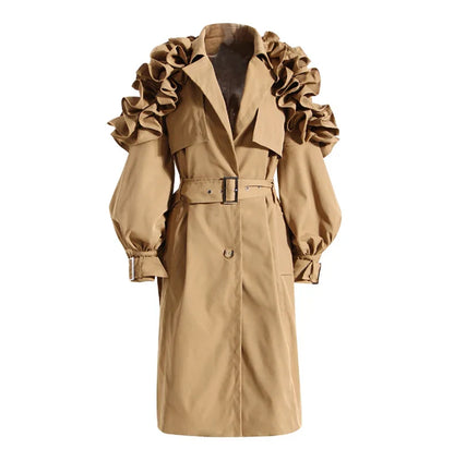 Elegant Women's Coat Elegant Black