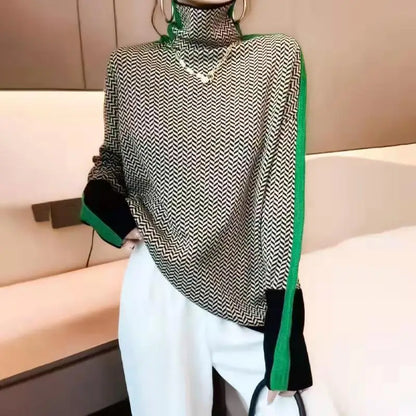Women's Turtleneck Sweater Soft Comfortable