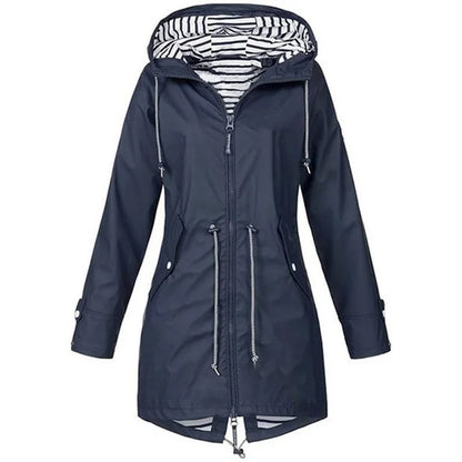 Women's Waterproof Rain Jacket Outdoor Parka