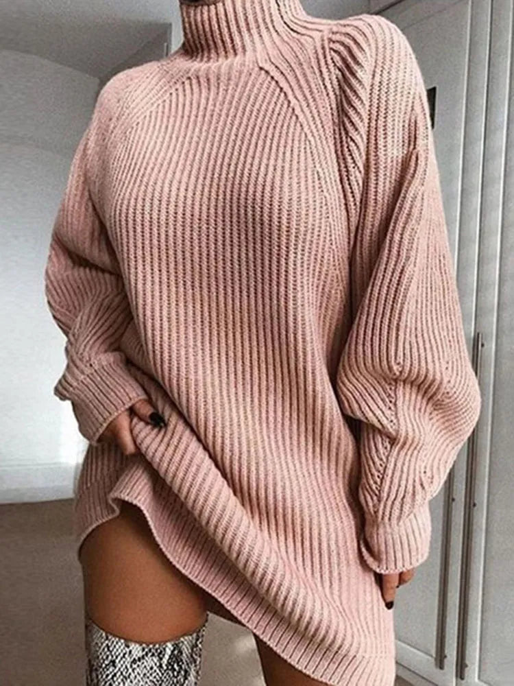 Women's Dress Comfortable Turtleneck Style