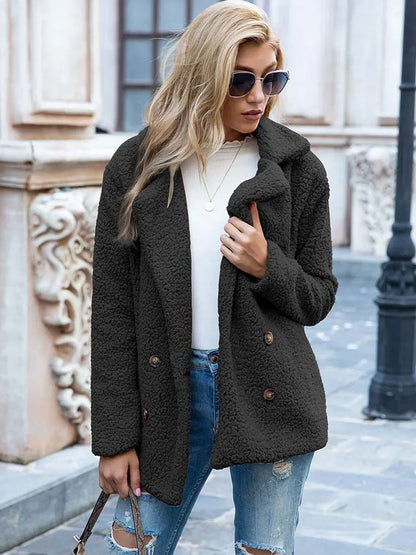 Soft Women's Jacket Teddy Coat Winter