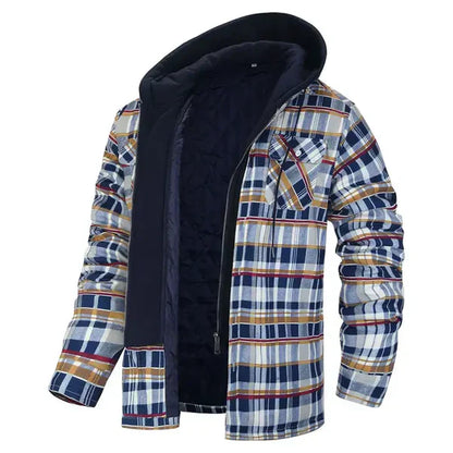 Soft Plaid Shirt Jacket Casual Style