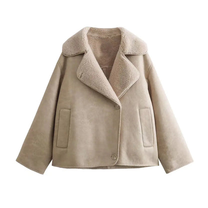 Luxury Women's Jacket Warm Elegant