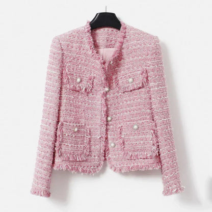 Men's Tweed Jacket Autumn Winter Elegant Design