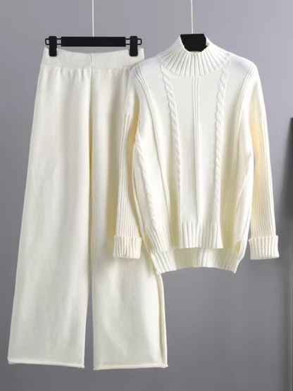 Fashionable Knit Dress Set for Women