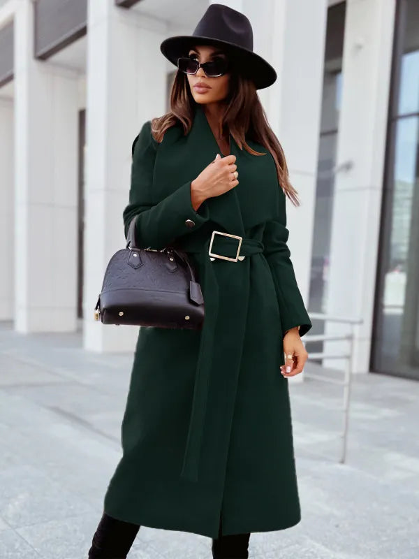 Women's Winter Coat Long-sleeved Elegant