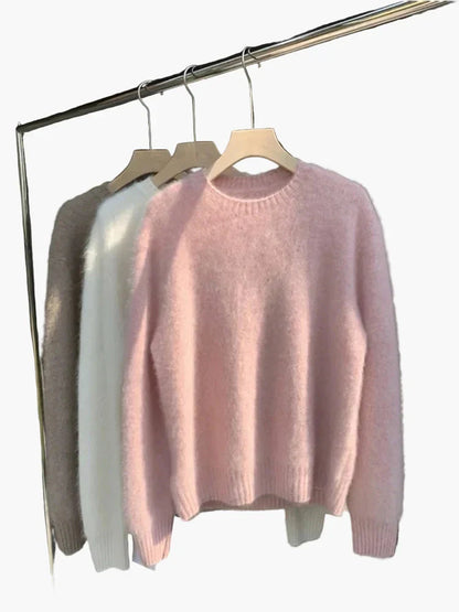 Kuschelpullover Übergröße Weich
