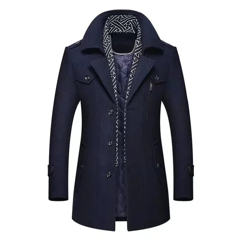 Elegant Business Coat Classic Modern Winter Jacket