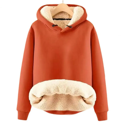 Warm Hoodie Women Soft Fleece