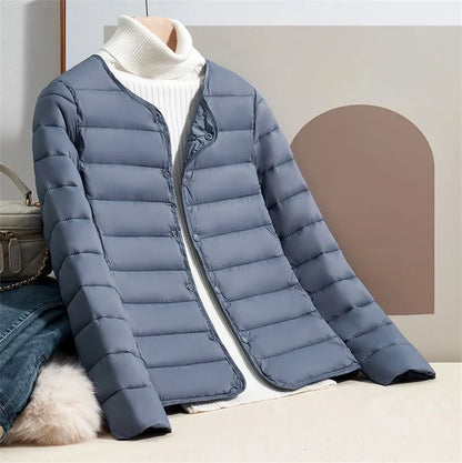 Lightweight Women's Slim Fit Down Coat