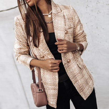 Elegant Double-Breasted Blazer