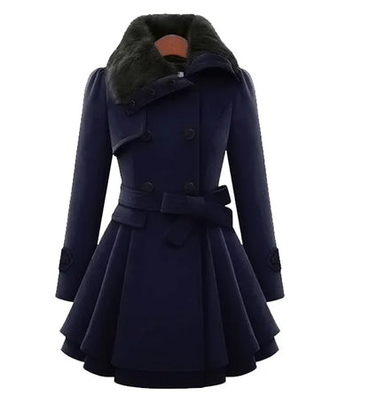 Women's Trench Coat Slim Fit Elegant