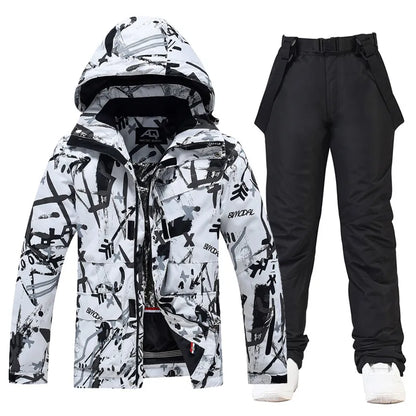 Elegant Ski Dress Women's Two-Piece