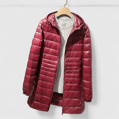 Women's Quilted Coat Winter Warm Zipper