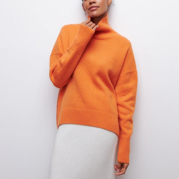 Large Turtlenecks Soft Oversized