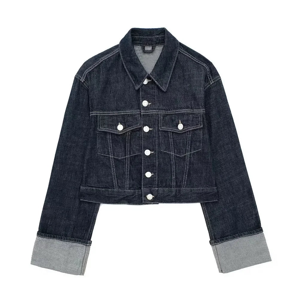 Modern Women's Denim Jacket Stylish