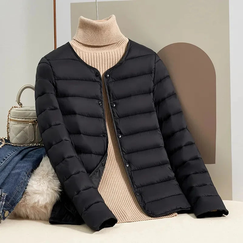 Lightweight Women's Slim Fit Down Coat