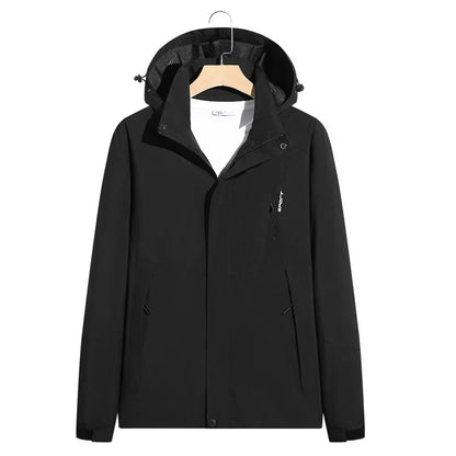 Men's Winter Jacket Lined Warm Insulated Hooded