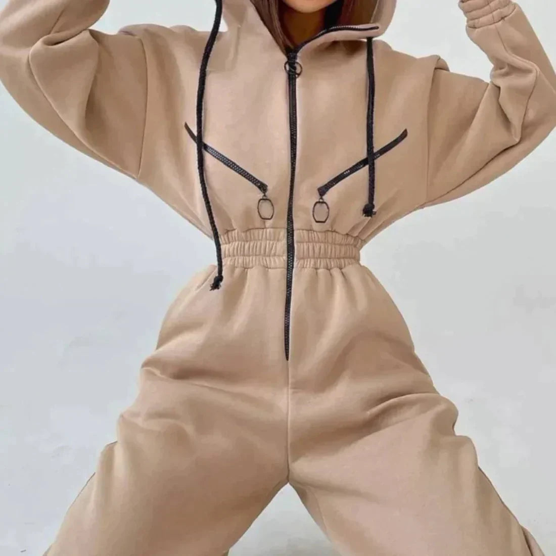 Stylischer Winter-Overall Damen
