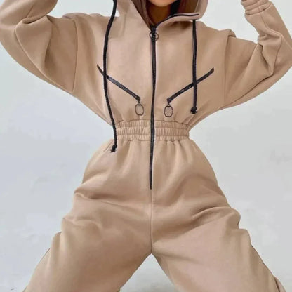 Stylischer Winter-Overall Damen
