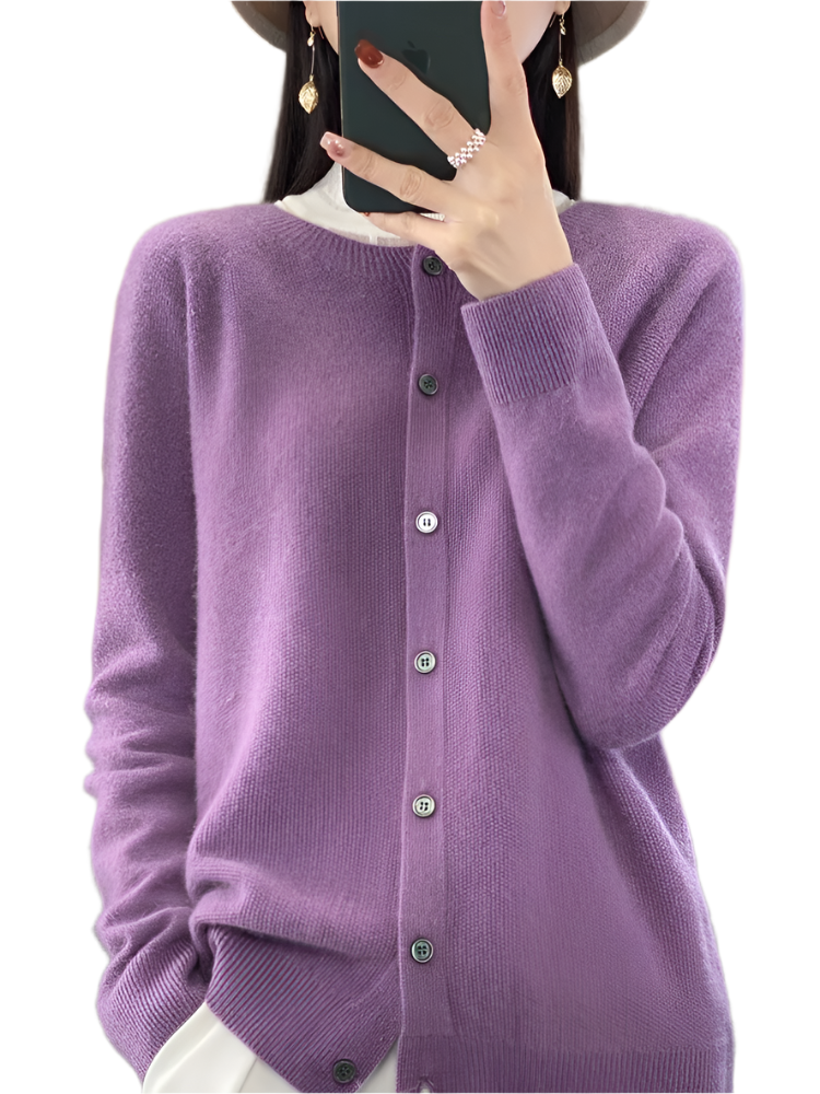 Women's Long-Sleeved Winter Jacket with Pullover
