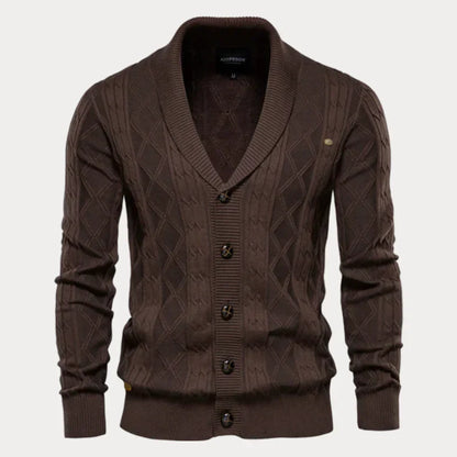 Herren Strickjacke Warm Bequem Knöpfe