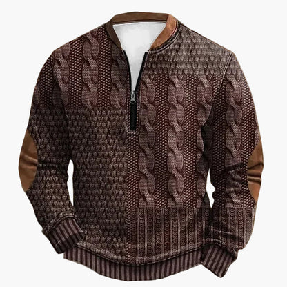 Knitted Sweater Autumn Winter Cable Knit