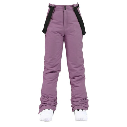 Ski pants Unisex Winter suspender design